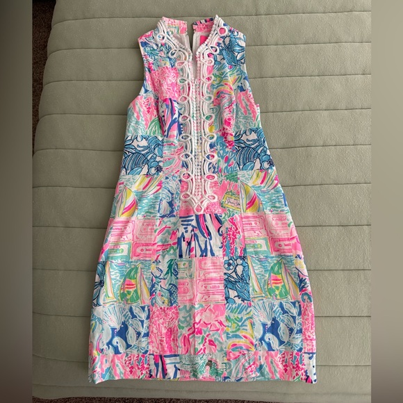 Lilly Pulitzer Dresses & Skirts - Lilly Pulitzer Multicolor Patchwork Midi Dress